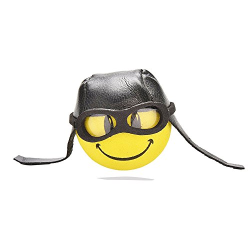 Car Antenna Hat Ball Styling Roof Ornament Yellow Little Cute Funny Cartoon Doll EVA Decorative Pilot Topper Balls for Cars