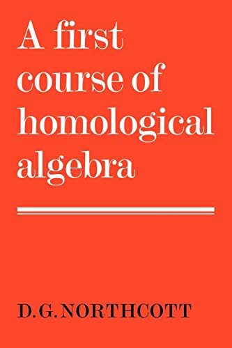 Homological Algebra: Cartan, Henri, Eilenberg, Samuel
