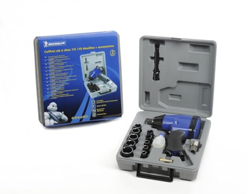 Michelin 6710850000 Air Impact Wrench Set with Case