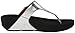 FitFlop Women's The Skinny Flip Flop, Silver, 7 M US