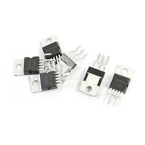 DealMux a14060700ux0171 TDA2030A TO-220 18W Hi-Fi Amplifier 35W Driver Integrated Circuit, 6 Piece