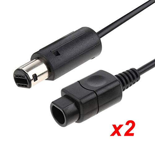 Optimal Shop [2 Pack] 6Ft Wii/Gamecube Extension Cables for Nintendo Wii Gamecube GCN - Thumbnail 4