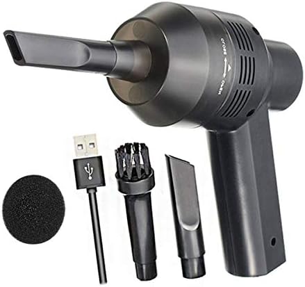 Ehoyal Keyboard Cleaner Mini Vacuum Cleaner Cordless Air Duster Powerful Suction Portable USB Rechargeable Handheld for Computer, Desktop, Laptop,Piano, Car, Pet House, Hair, Crumbs