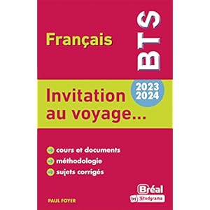 Thème de BTS français 2023-2024