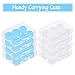 24 Pairs Soft Silicone Ear Plugs Putty Ear Plugs for Sleeping Swimming earplugs for Kids Adults, Transparent + Blue