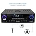 Home Audio Power Amplifier System – 500W 4 Channel Theater Power Stereo Sound Receiver Box Entertainment w/ USB, RCA, AUX, MIC w/ Echo, LED, Remote – For Speaker, iPhone, Studio Use – Pyle PT4601AIUthumb 2