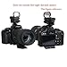 Aluminum DSLR Camera Flash Hot Shoe 20mm Rail Picatinny Mount Adapter for Red Dot View Finder & Optics Scope Sight