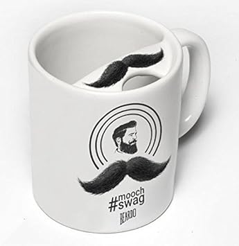 BEARDO Mooch Swag Coffee/Tea Mug (Protect the Stache)
