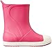 crocs Bump It Rain Boot (Toddler/Little Kid), Candy Pink/Oyster, 12 M US Little Kid
