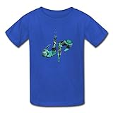 Dude Perfect Logo Modern Bigbig Brand For Kid's T-Shirt Blue Medium