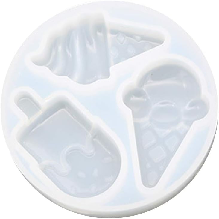 Nikunty Silicone Jewelry Mould DIY Jewelry Creation UV Crystal Resin Ice Cream Mold Pendant Jewelry