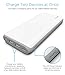 Aduro Portable Charger Power Bank 20,000mAh External Battery Pack Dual USB Phone Charger for Cell Phones, iPhone, iPad, Samsung Galaxy, Android, and USB Devices (White)