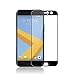 amFilm HTC 10 Screen Protector Glass (Full Coverage), Dot Matrix Tempered Glass Screen Protector Edge to Edge for HTC 10 with Lifetime Replacement Warranty (1-Pack) [in Retail Packaging]