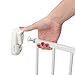 Munchkin Sure Shut Push to Close Hardware Baby Gate, Adjusts from 30