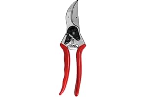 Felco F2 Pruning Shears – 9.25" Swiss-Made Garden Clippers for Professional Pruning | Hand Pruners for Gardening | Garden Tool Cutter with Precision Bypass Blade, Aluminum Body, Replaceable Parts