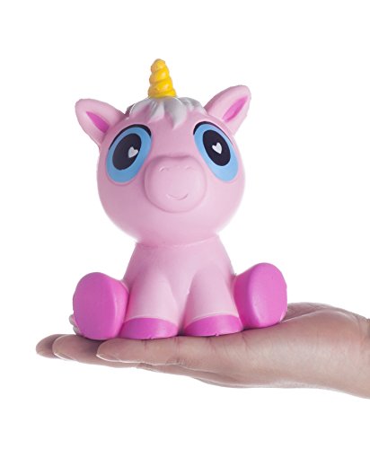 AILIMY Squishies Slow Rising Kawaii Scented Soft Jumbo Pink Giant Unicorn Animal Squishy Food Toy Child Party Supplies