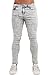Men Jeans Skinny Super Spray On Grey Denim Jeans Pants Waist 28 Leg 30