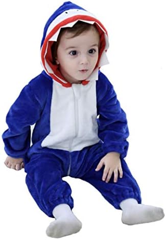 Baby Shark Soft Toddlers' Pyjamas Unisex Baby Cosplay Onesie Costume romper
