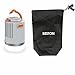 BESTON 440 Lumens IP65 Waterproof Portable Rechargeable LED Camping Lantern with 10400mAh USB External Lithium Battery Pack (4 Modes)