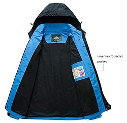 TBMPOY Men's Lightweight Hooded Windbreaker Shell