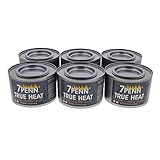 7Penn Gel Fuel True Heat Bio Ethanol 2 Hr Cooking Fuel 6pk - Food Warming Heated Cans, Chafing Dish Burner Buffet Warmer