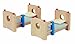 PlanToys Neo Line of Wooden Dollhouse Furniture - Children's Room (7304) | Sustainably Made from Rubberwood and Non-Toxic Paints and Dyes