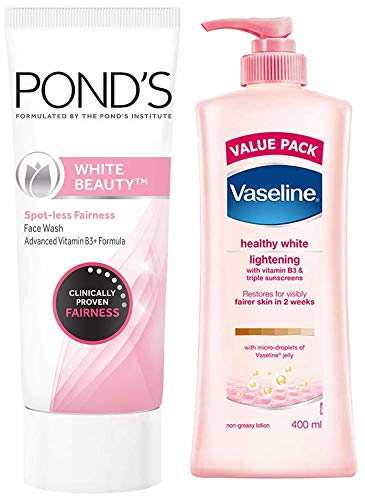 vaseline healthy white face wash