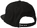 RVCA Men's VA Snapback II Hat, Black/Black, One Size