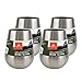 Ozark Trail 4 Pack 14 Ounce Stainless Steel Wine Glasses