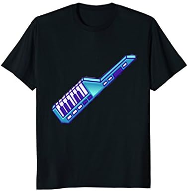 Funny Keytar Shred Tshirt - Retro Music Nostalgia