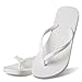 Hotmarzz Women's Slim Flip Flops Fashion Beach Slippers Flat Sandals