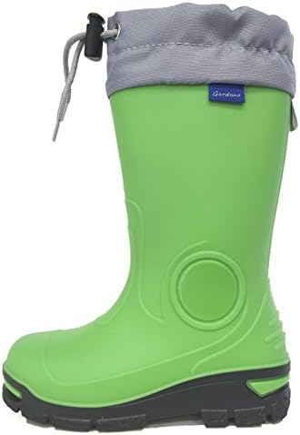Kids Boys Girls Wellington Boots Rainy Snow Wellies (210 mm - 13 US - 1 US, Green)