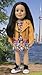 Maplelea Alexi 18 Inch Doll (long black/brown hair, medium skin, brown eyes)