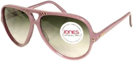 Jones Violet Aviator Sunglasses with Gray Gradiant Lenses. Model: SMOM-VL