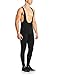 BALEAF Men's Winter Cycling Bib Tights Padded Thermal Bib Pants Cold Weather Gear Fleece Bike Leggings Black Size XL