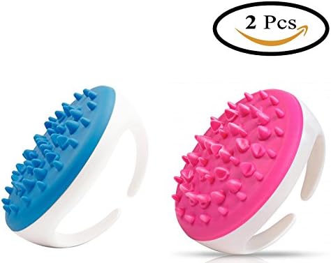 Cellulite Massager and Bath Body Brushes and Fat Brushes . Random Color - Pack of 2