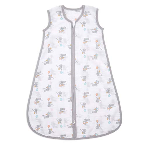 aden + anais Essentials Classic Sleeping Bag, 100% Cotton Muslin, Wearable Baby Blanket