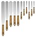 Albion Engineering Company 258-5TPS Classic Tapered Spatula, Stainless Steel, Hardwood Handle, 1/2