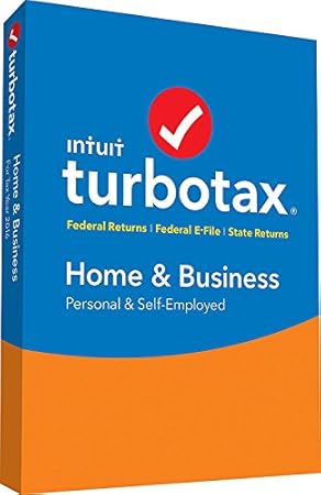 TURBOTAX HOME & BUSINESS 2016