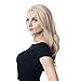 Quantum Love Wigs Mix Ash Blonde Middle Part Long Wavy Wig Heat Resistant Synthetic Daily Party Wig for Women