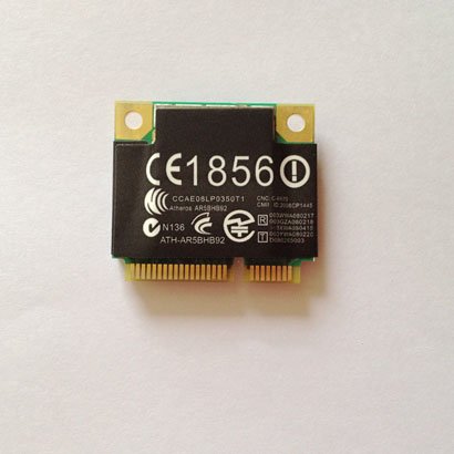 AR9280-AR5BHB92-Half-Mini-PCI-E-Card-Dual-band-2450GHz-300-Mbps-80211abgn-Card-USE-for-DELL-Toshiba-Acer-Sony-Samsung-Asus-etc-Compatible-MAC-OS-ROS-UBNT-LINUX