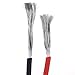 Hilitchi 16 Gauge 12Feet Silicone Wire High Temperature Resistant Super Soft Flexible Silicone Wire [6ft Red and 6ft Black](16 AWG)