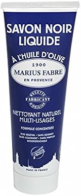 Marius Fabre Black Liquid Soap Olive Oil Multi-Purpose Natural Cleaner 2x250ml view 3