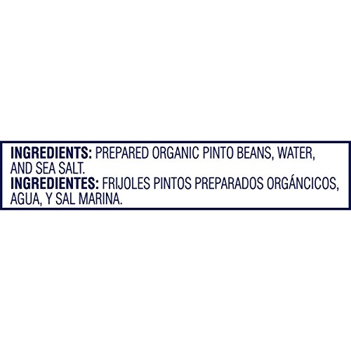 image for BUSH'S BEST Organic Pinto Beans, 15 Ounce Can (Pack of 12), Organic Ch