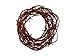 Nicky Bigs Novelties 24 Foot Fake Barbed Wire - Halloween Plastic Barb Wire Decoration Prop, Rusted Brown