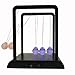 ScienceGeek Newton's Cradle Desktop Gadget 3 LED Colors Change Shine Light Ball Balance Ball