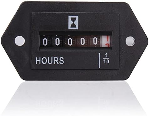 6-80V DC Hour Meter Low Power Consumption Bezel Firm Durable