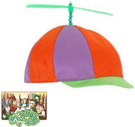 Amazon ノーブランド品 アリス 不思議の国 白うさぎ チシャ猫 グッズ トウィードルダムとトウィードルディー帽子 ディズニー 並行輸入品 コスプレ 仮装 通販