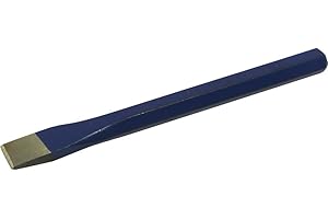 Gray Tools Flat Chisel, 1/2-Inch Cut X 3/8-Inch Body X 5-1/2-Inch Long