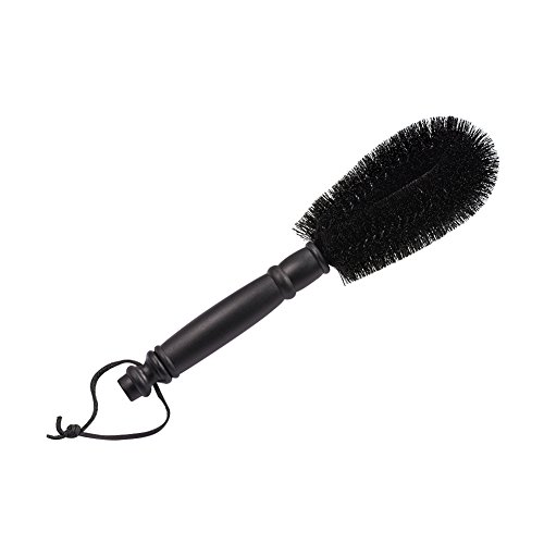 Jscarlife Tire Brush Household Rim Cleaning Brush Multi-purpose for Car Motorcycle Bike Wheels Bumper Kitchen Bathroom Black - Thumbnail 6